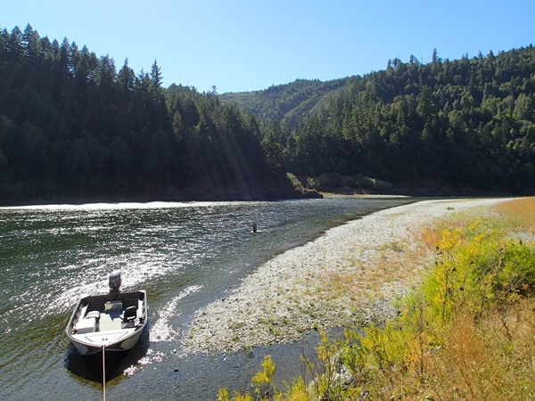 Klamath fishing scene