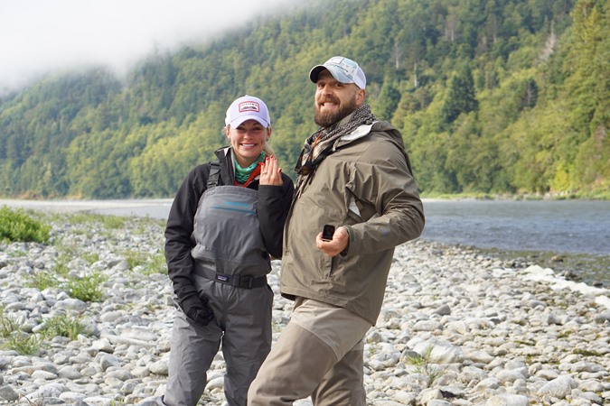 Happy Spey Camp guests